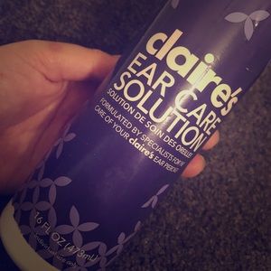 Claire’s ear solution
